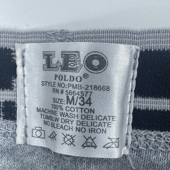 Leo Boxer Briefs - Blue and Gray( 3 pair ) - Picture 8 of 9